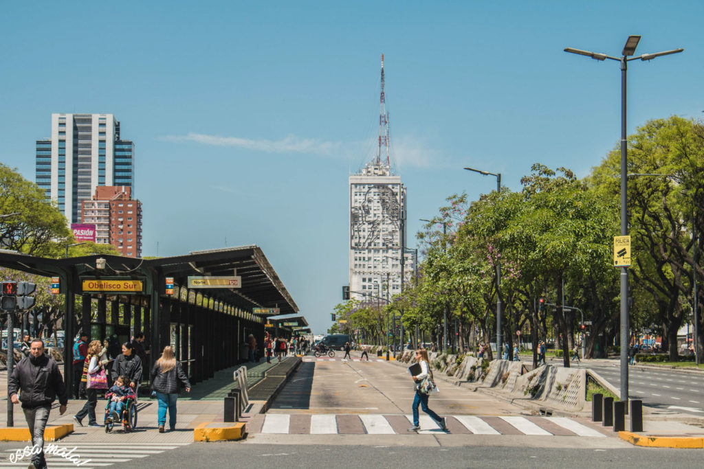 av. 9 de julho, em buenos aires