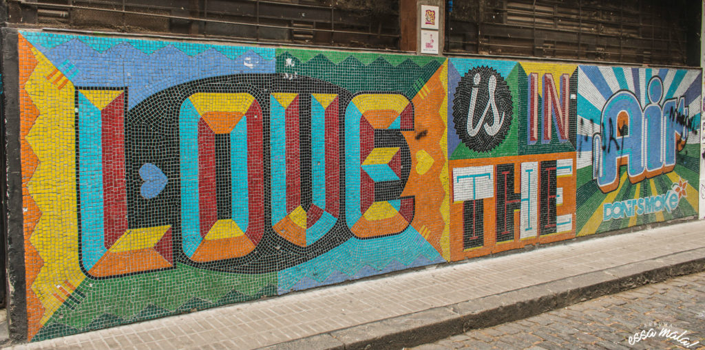 arte de rua em Palermo, Buenos Aires