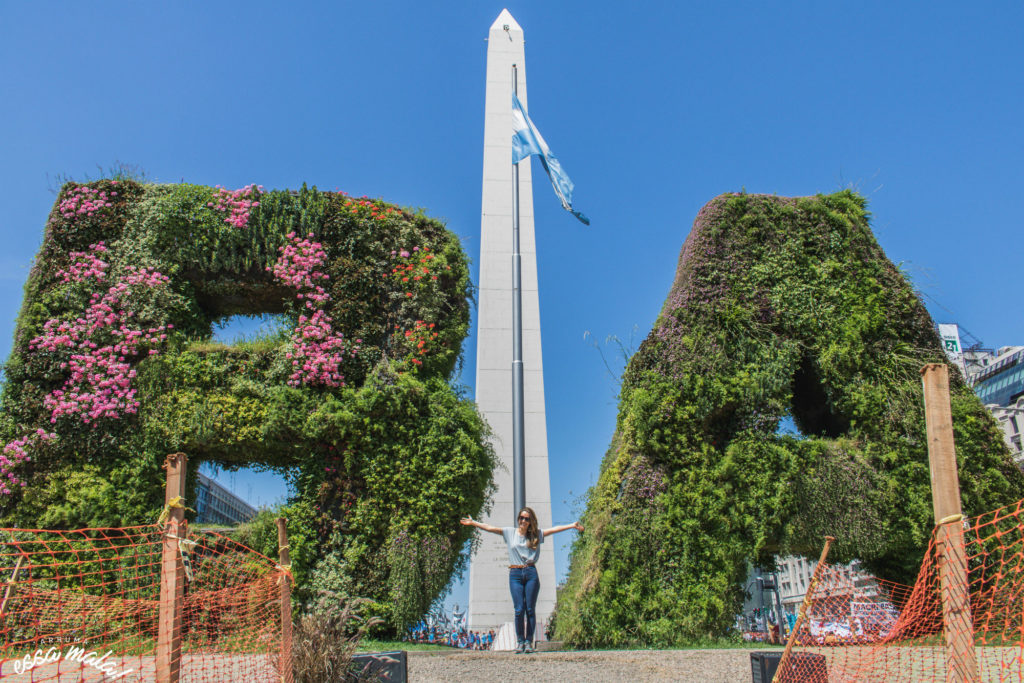 Obelisco, em Buenos Aires