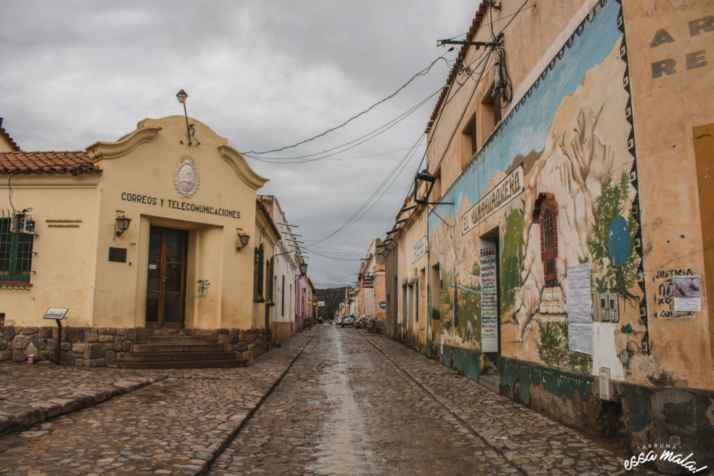 Centro da cidade de Humahuaca, em Jujuy, Argentina