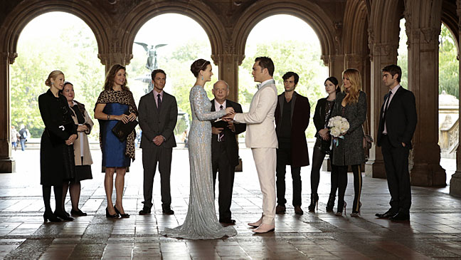 cenários de gossip girl casamento blair e chuck