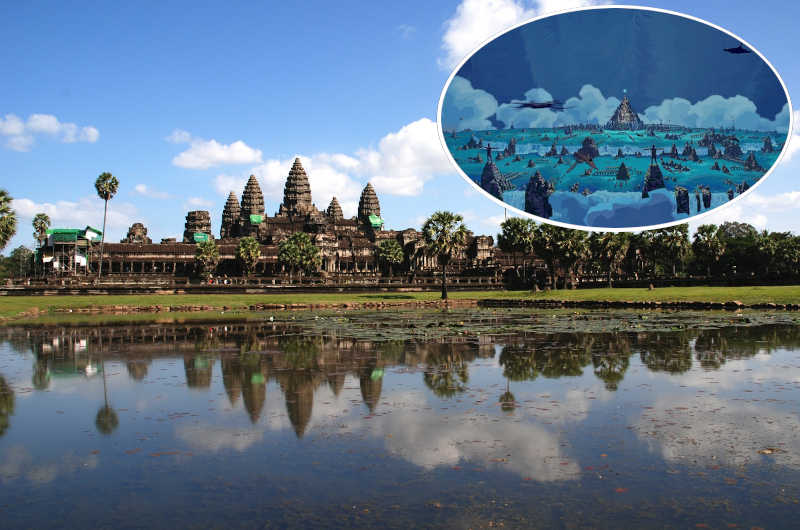 angkor wat atlantis disney