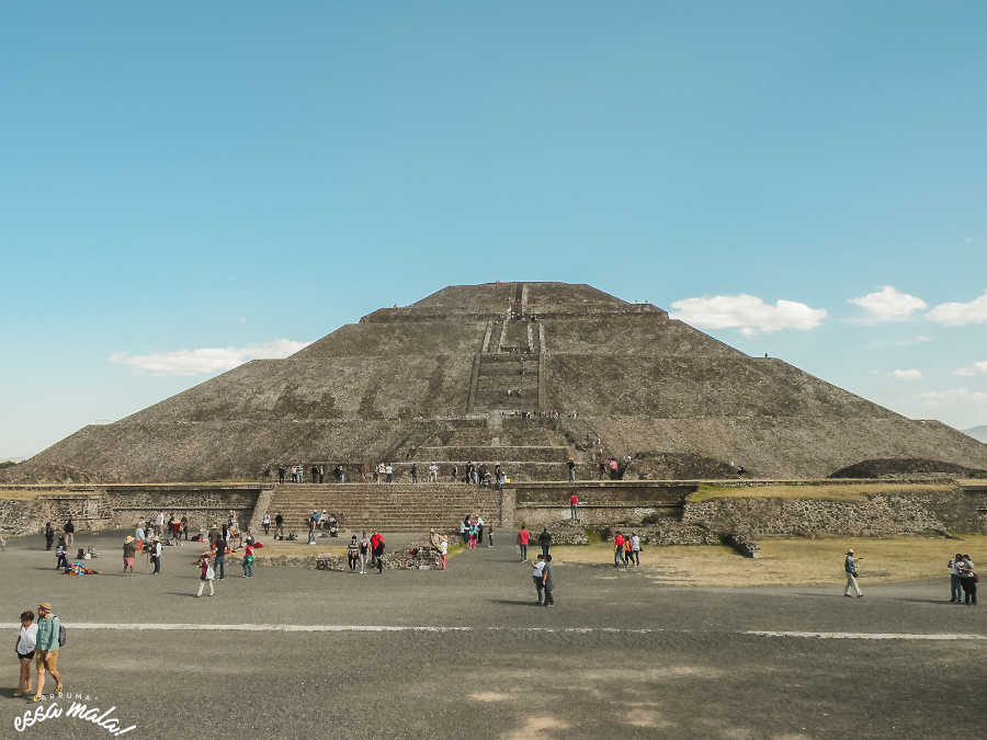 pirâmide do sol teotihuacán
