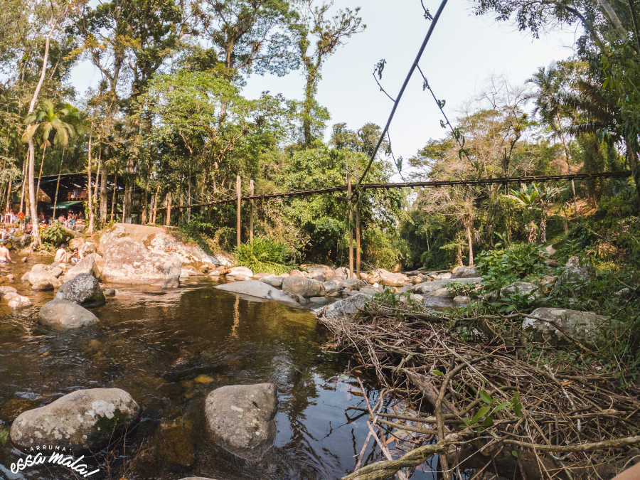 cachoeira do tobogã e poço do tarzan