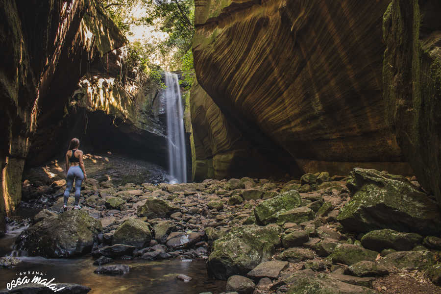 cascata das andorinhas