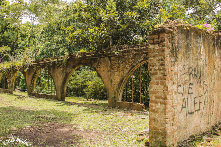 salto ventoso ruínas