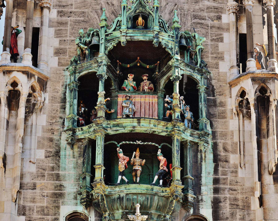 Glockenspiel marienplatz