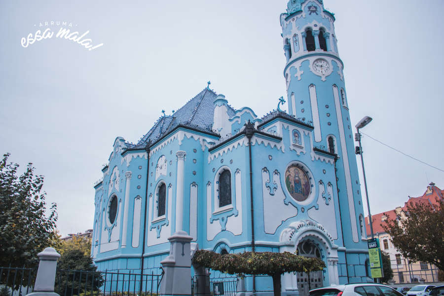 blue church bratislava