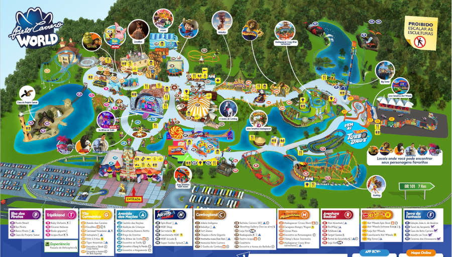 mapa beto carrero world