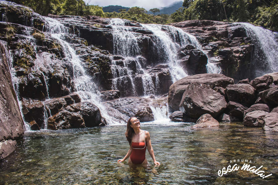 cachoeira do rogério caparaó
