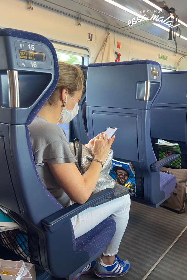 assento trem europa