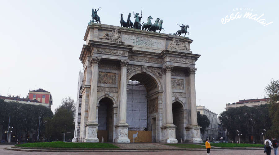 arco della pace milão