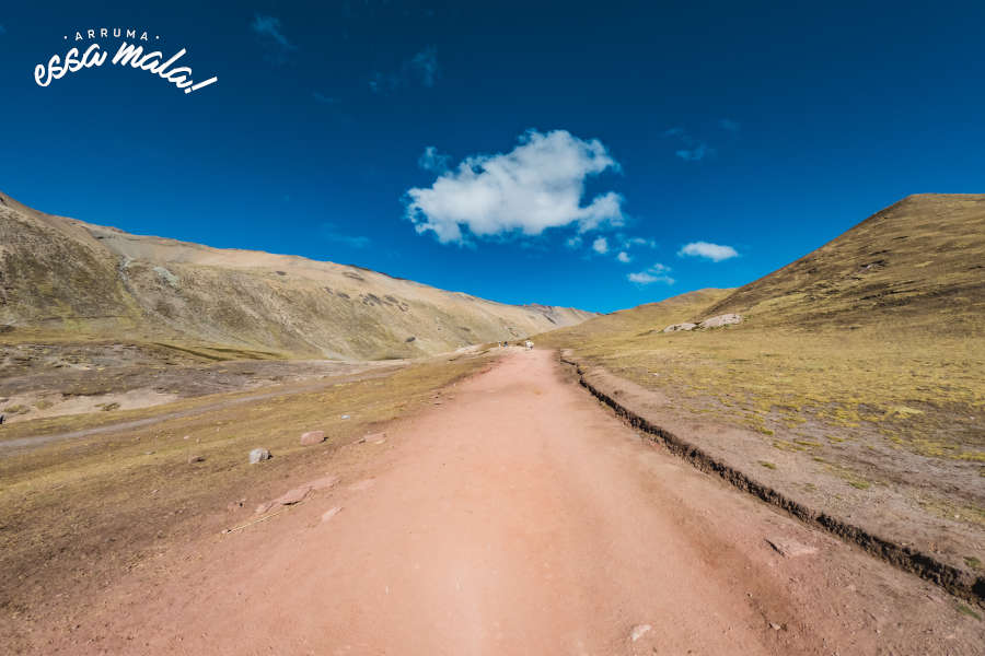 montanha arco-íris